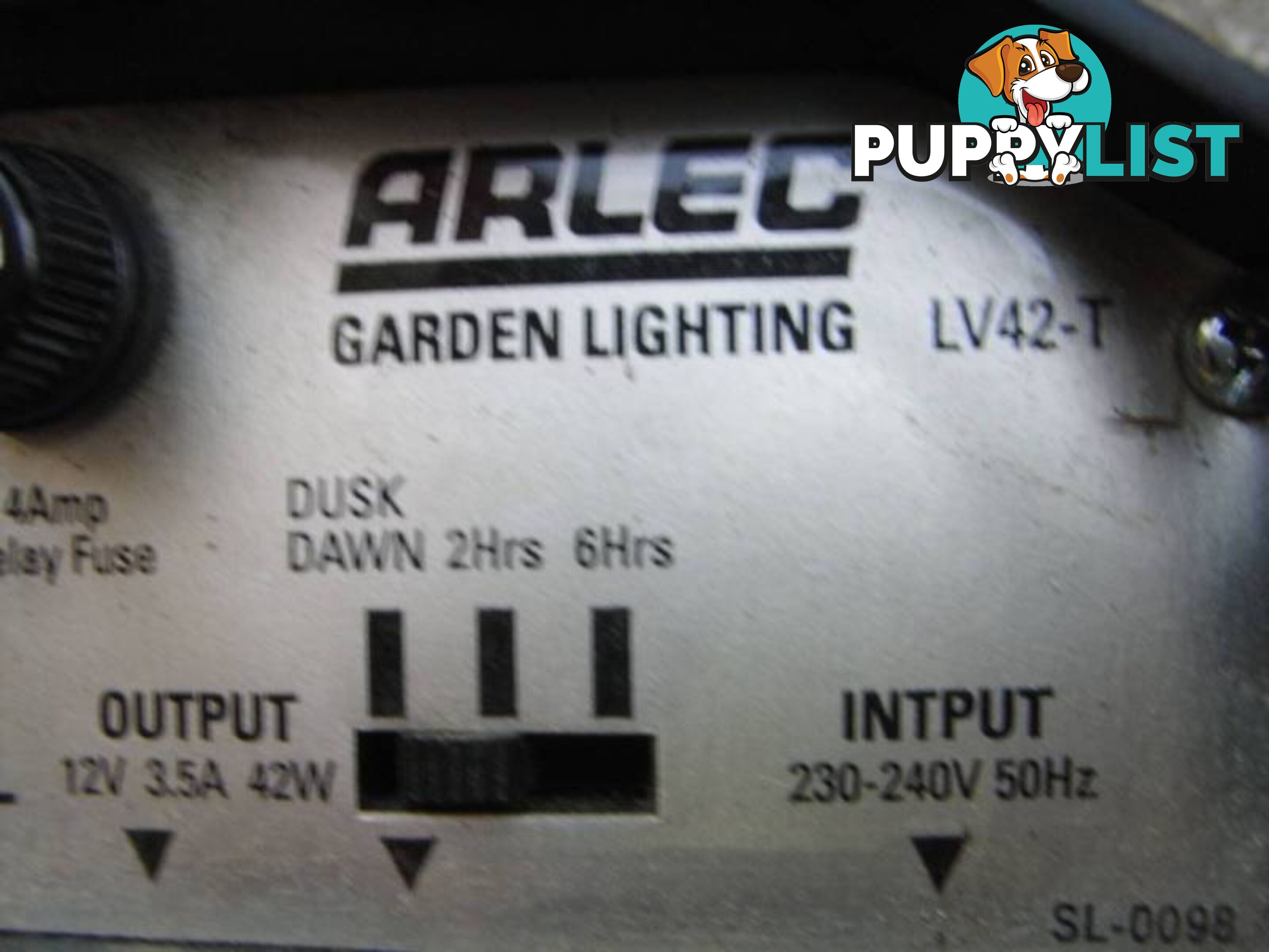 AELIC GARDEN LIGHTING LV42-T 12 VOLT DUSK DAWN 2HR / 6HR SETTINGS