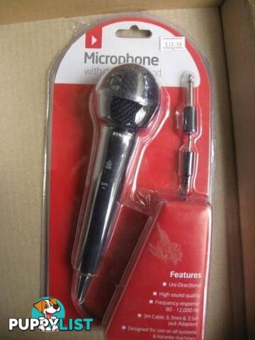 KARAOKE MICROPHONE ADAPTER + MICRPHONE NEW