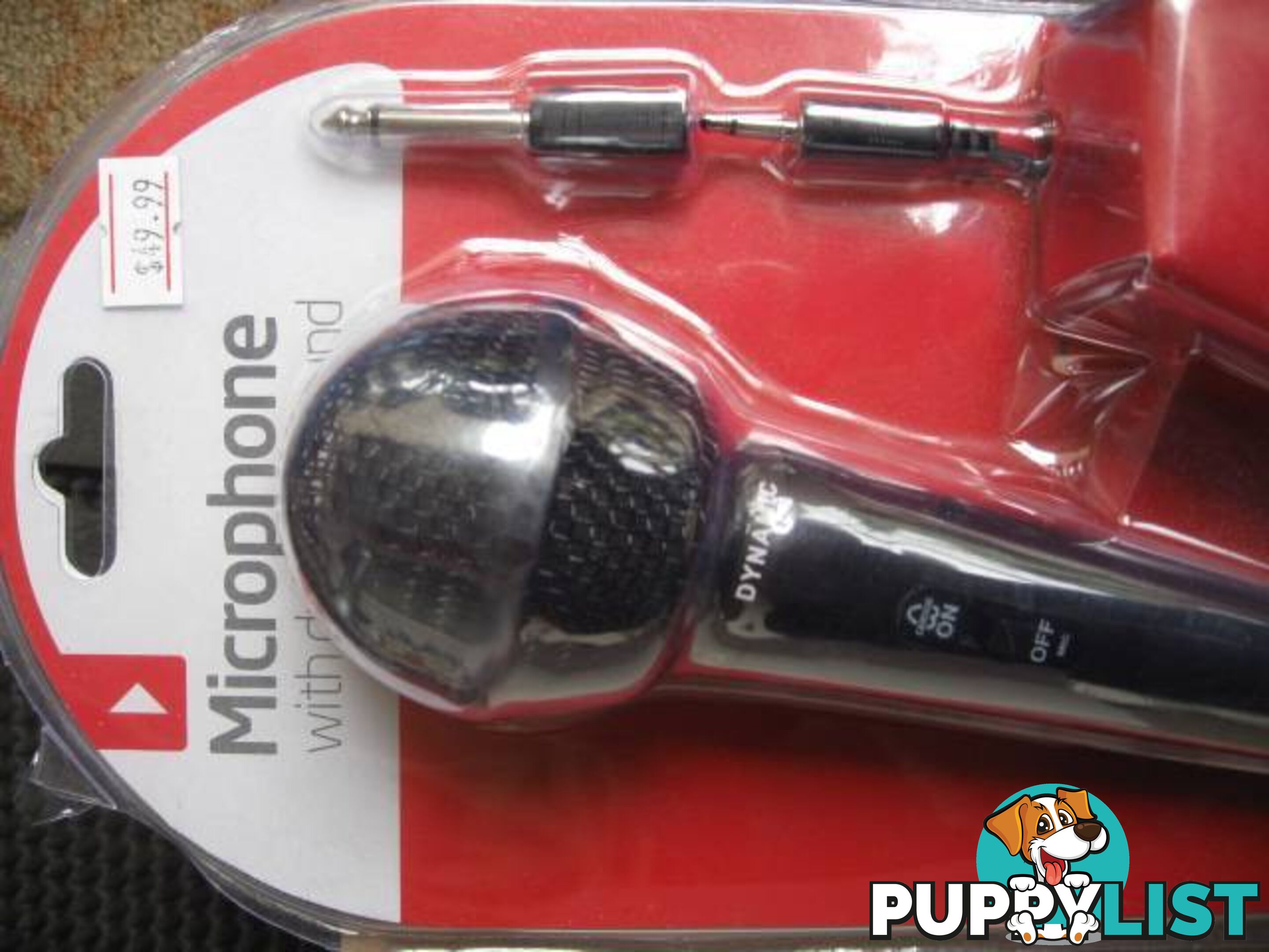 KARAOKE MICROPHONE ADAPTER + MICRPHONE NEW