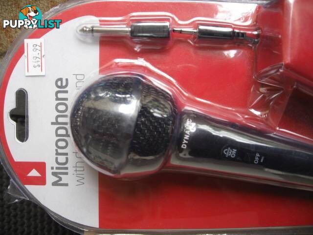 KARAOKE MICROPHONE ADAPTER + MICRPHONE NEW