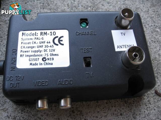 TV RECEPTION AMPLIFIER MODEL RM-10 MAINS POWER