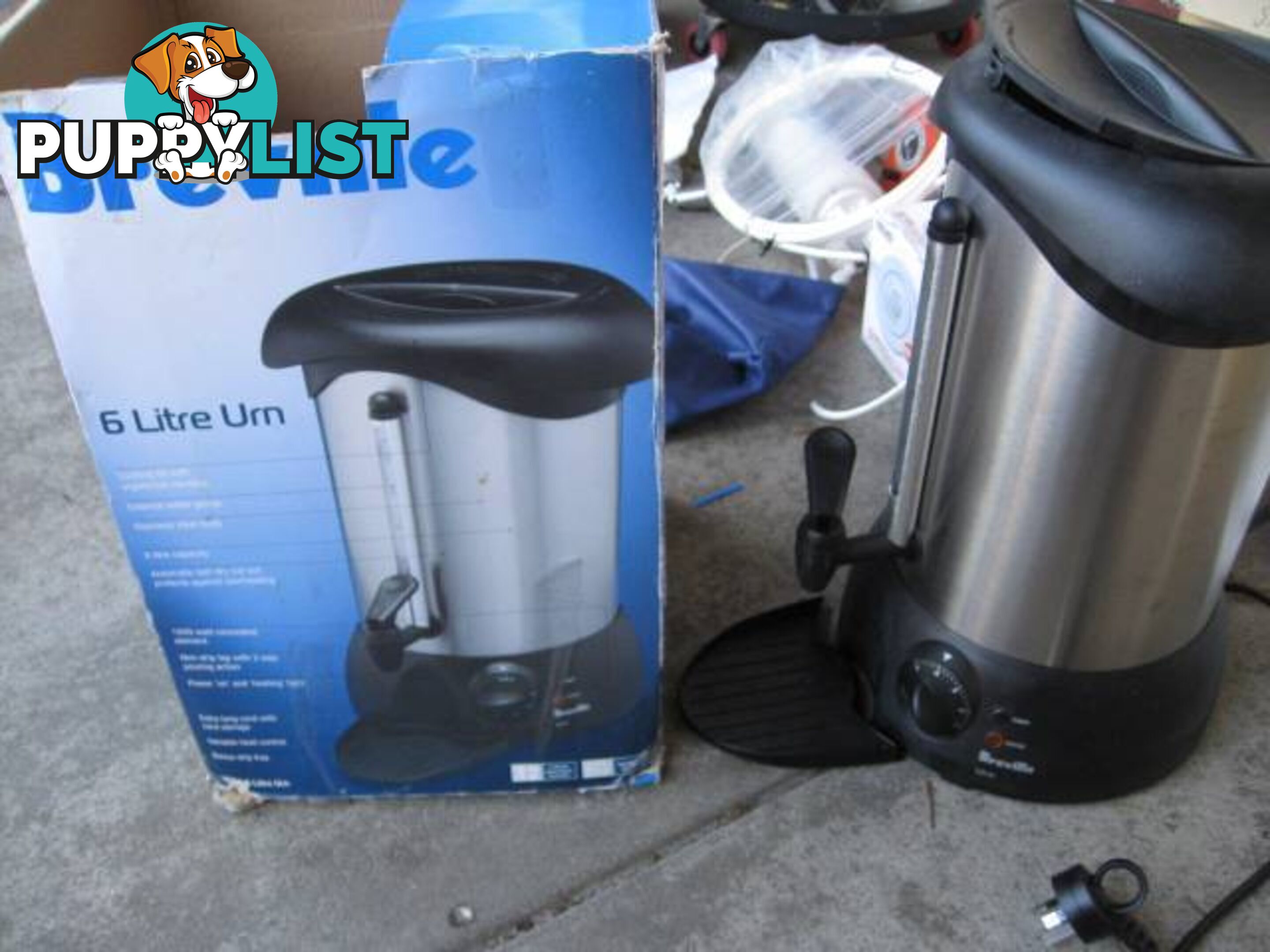 Breville - URN6 - 6 Litre Urn new RRP $169 used just a few time