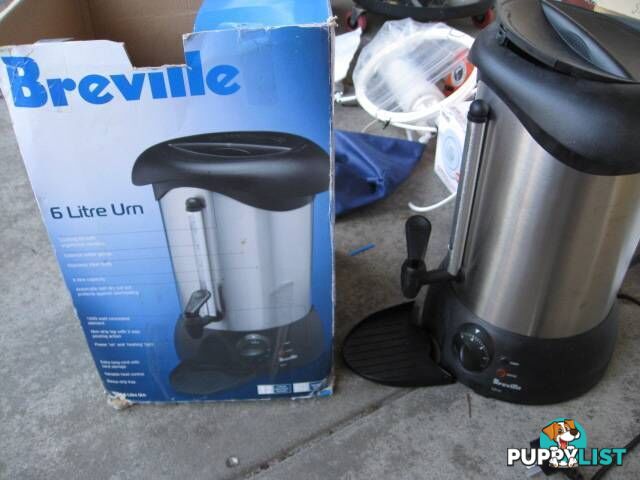 Breville - URN6 - 6 Litre Urn new RRP $169 used just a few time