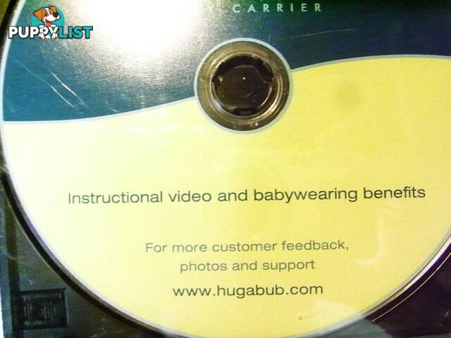 NEW Original Organic Pocket Wrap Carrier +dvd + BELLY BELT KIT B