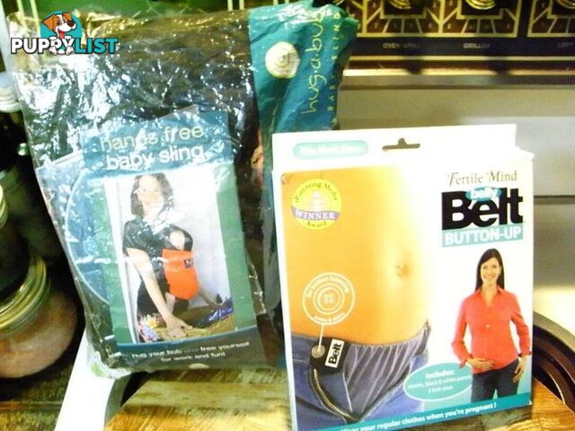 NEW Original Organic Pocket Wrap Carrier +dvd + BELLY BELT KIT B