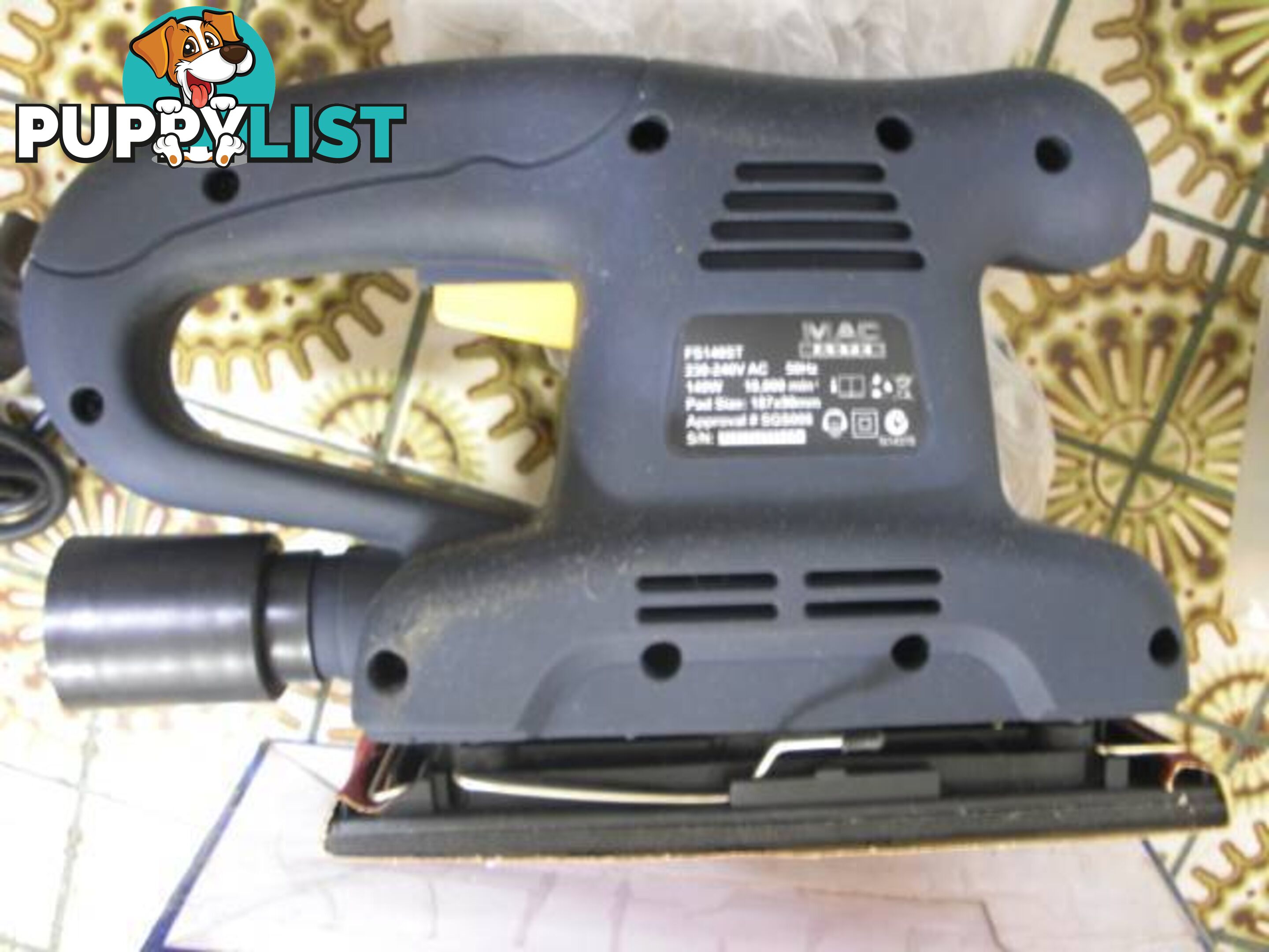 NEW MAC MASTER 1/3 SHEET SANDER