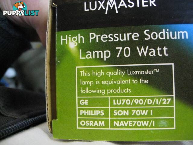 NEW HIGH PRESSURE SODIUM LAMP 70W plant garden PICKUP OR POST