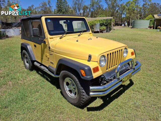 2001 Jeep Wrangler TJ SPORT SUV Manual