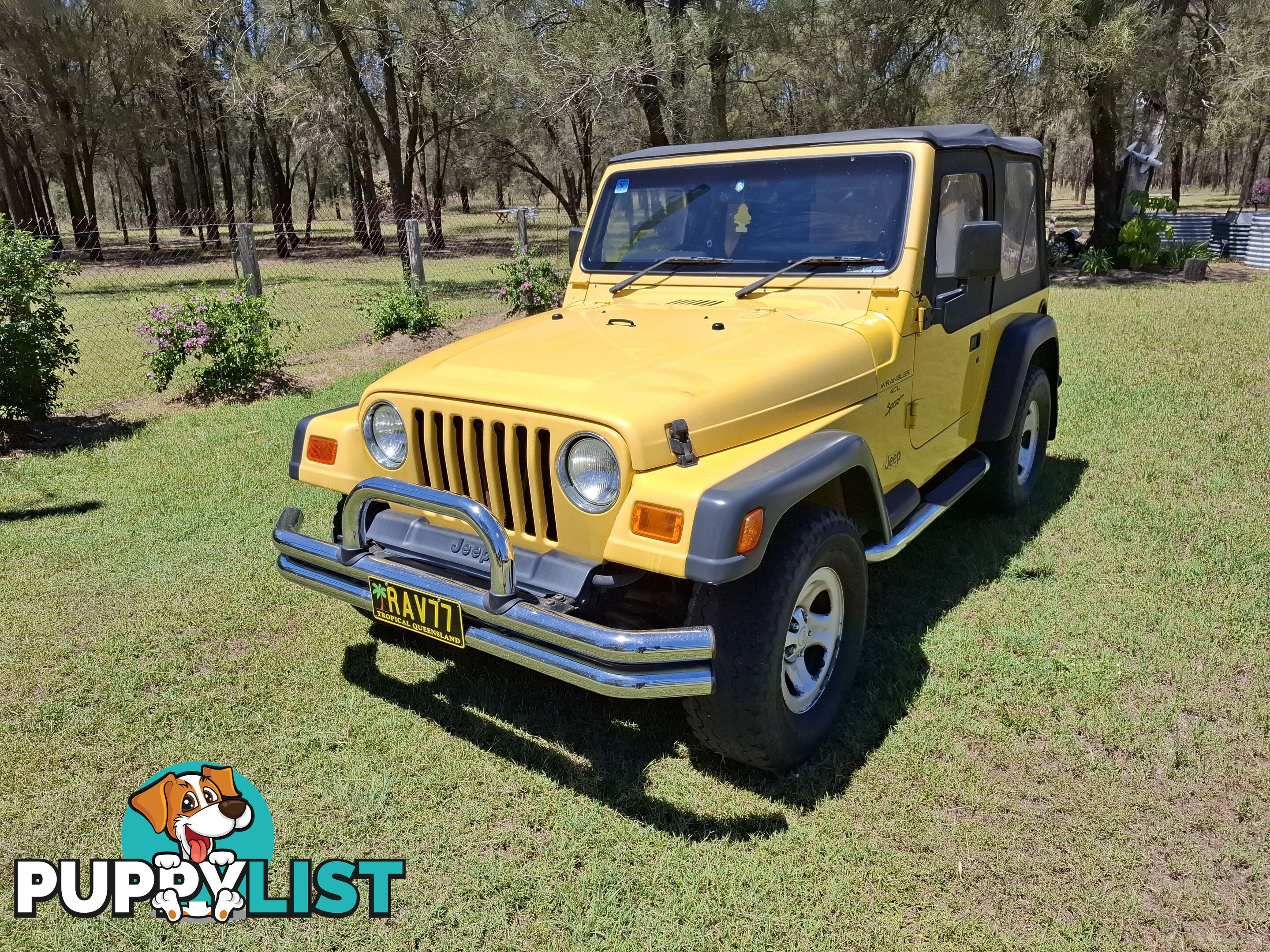 2001 Jeep Wrangler TJ SPORT SUV Manual