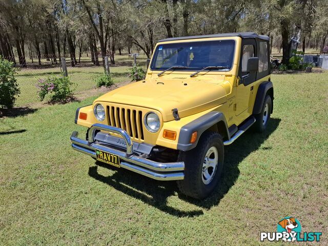 2001 Jeep Wrangler TJ SPORT SUV Manual