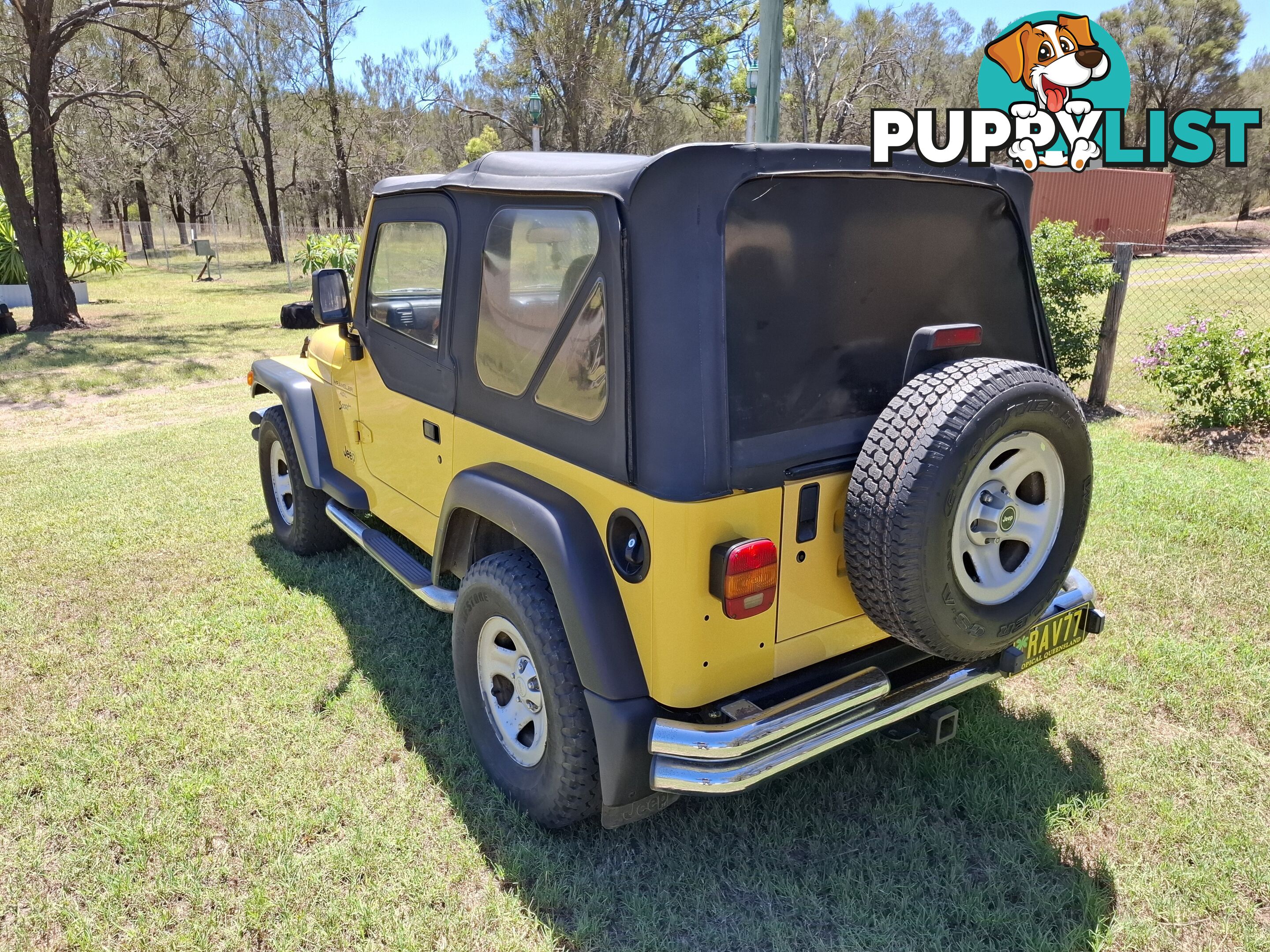2001 Jeep Wrangler TJ SPORT SUV Manual