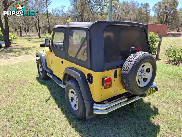 2001 Jeep Wrangler TJ SPORT SUV Manual