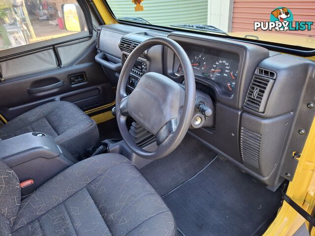 2001 Jeep Wrangler TJ SPORT SUV Manual