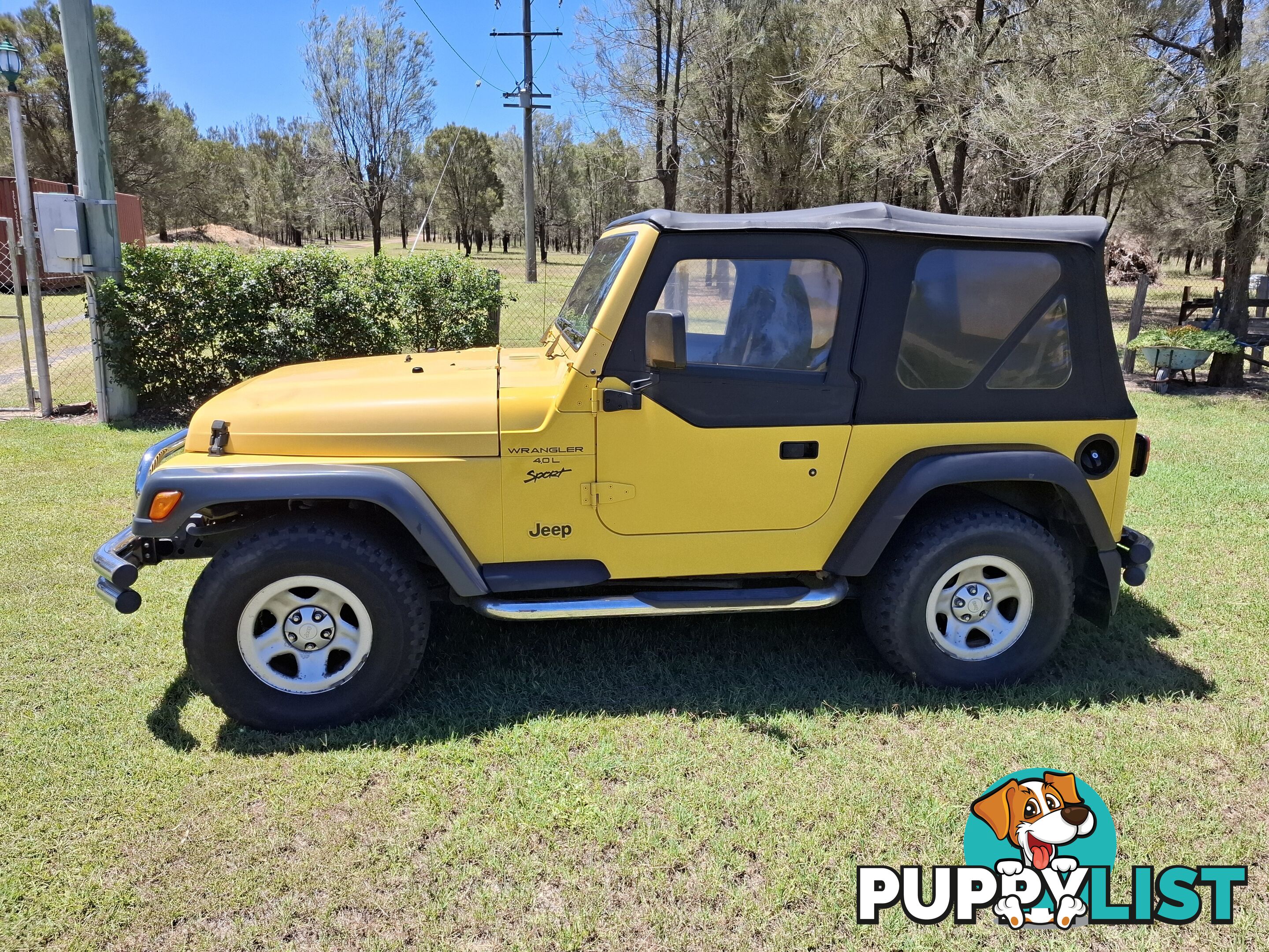 2001 Jeep Wrangler TJ SPORT SUV Manual