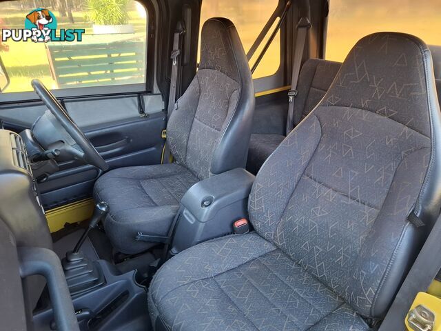 2001 Jeep Wrangler TJ SPORT SUV Manual