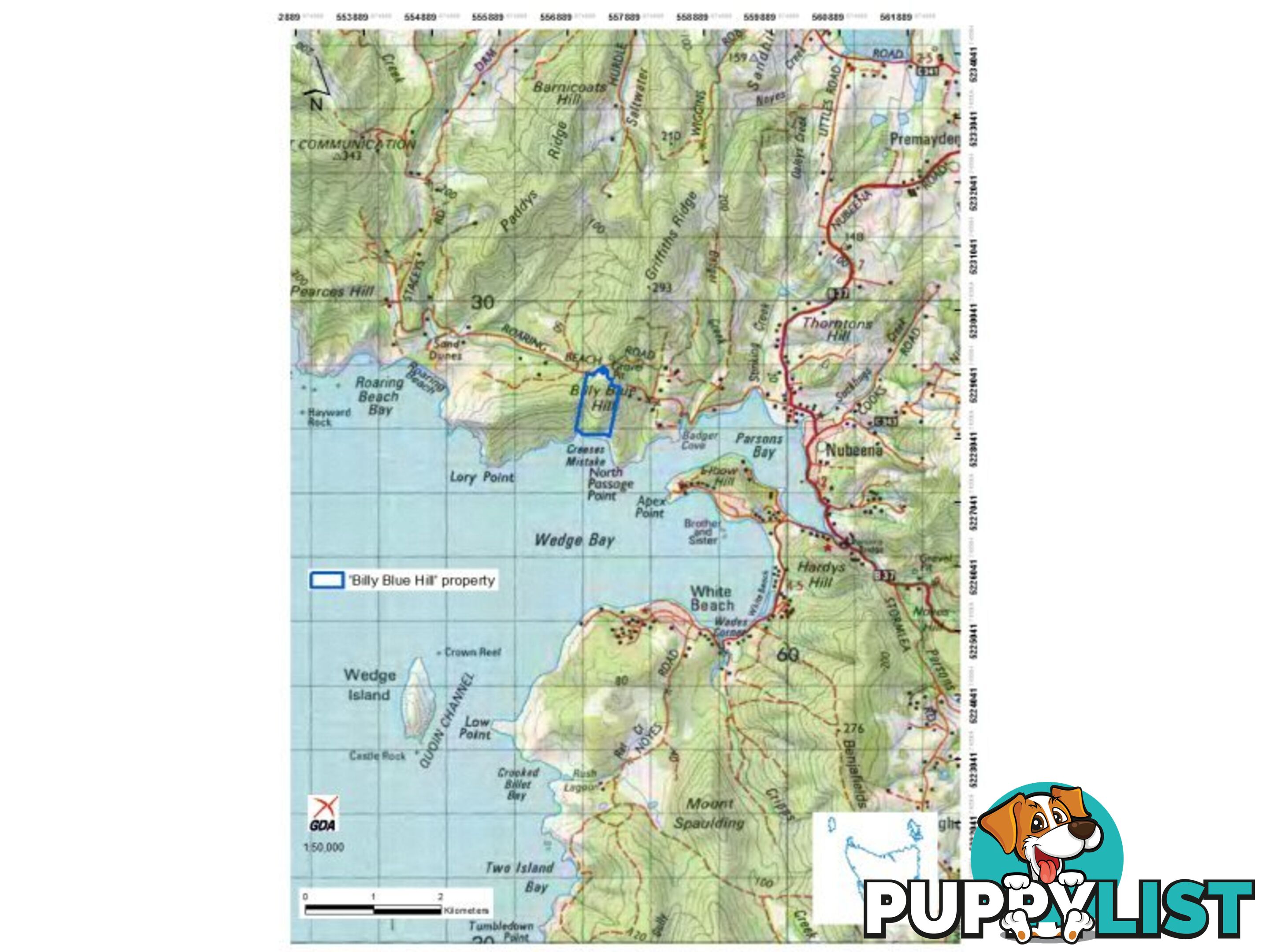 Roaring Beach Road NUBEENA TAS 7184