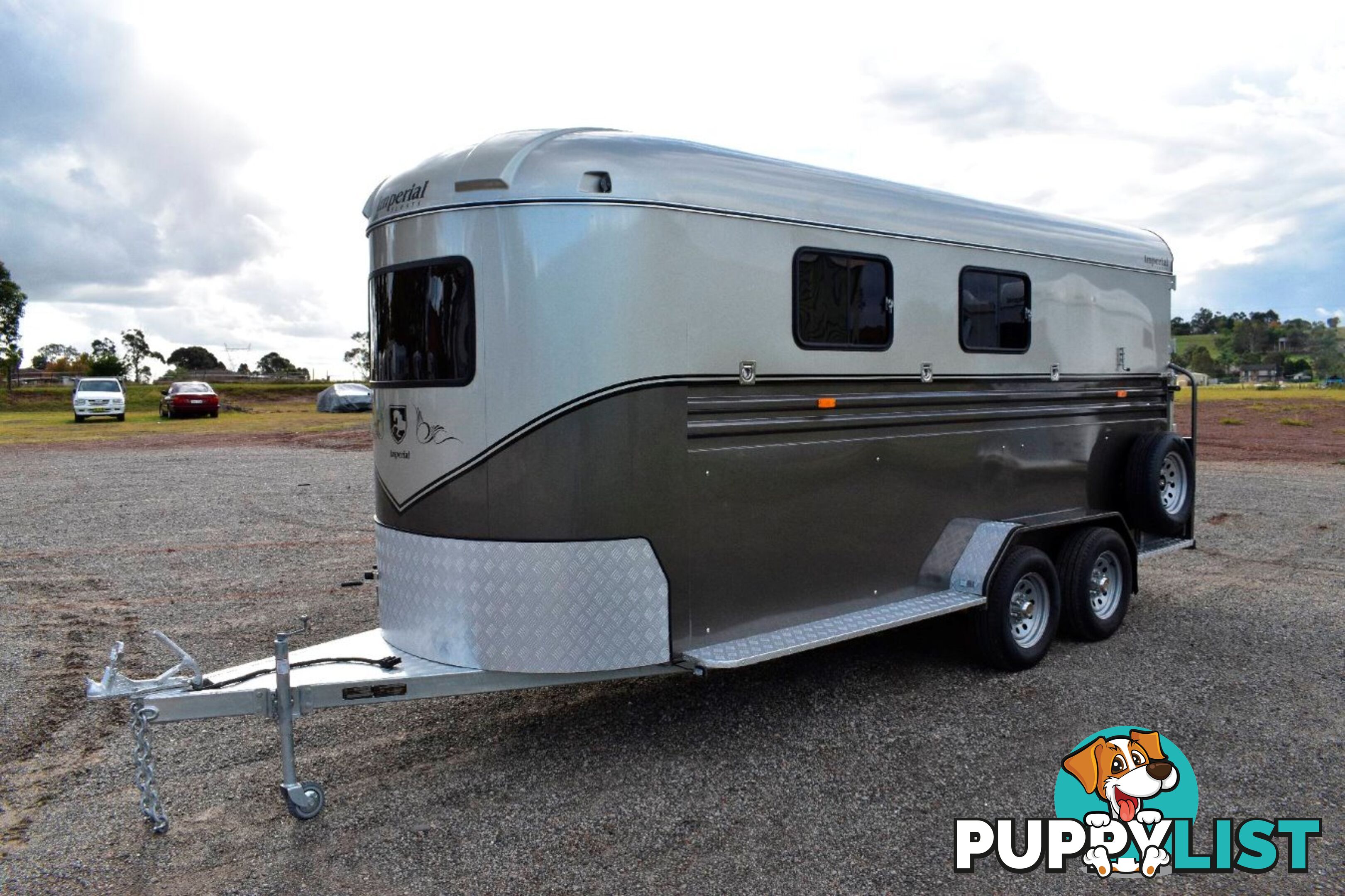 Imperial 2 Horse Angle Load Warmblood Camper