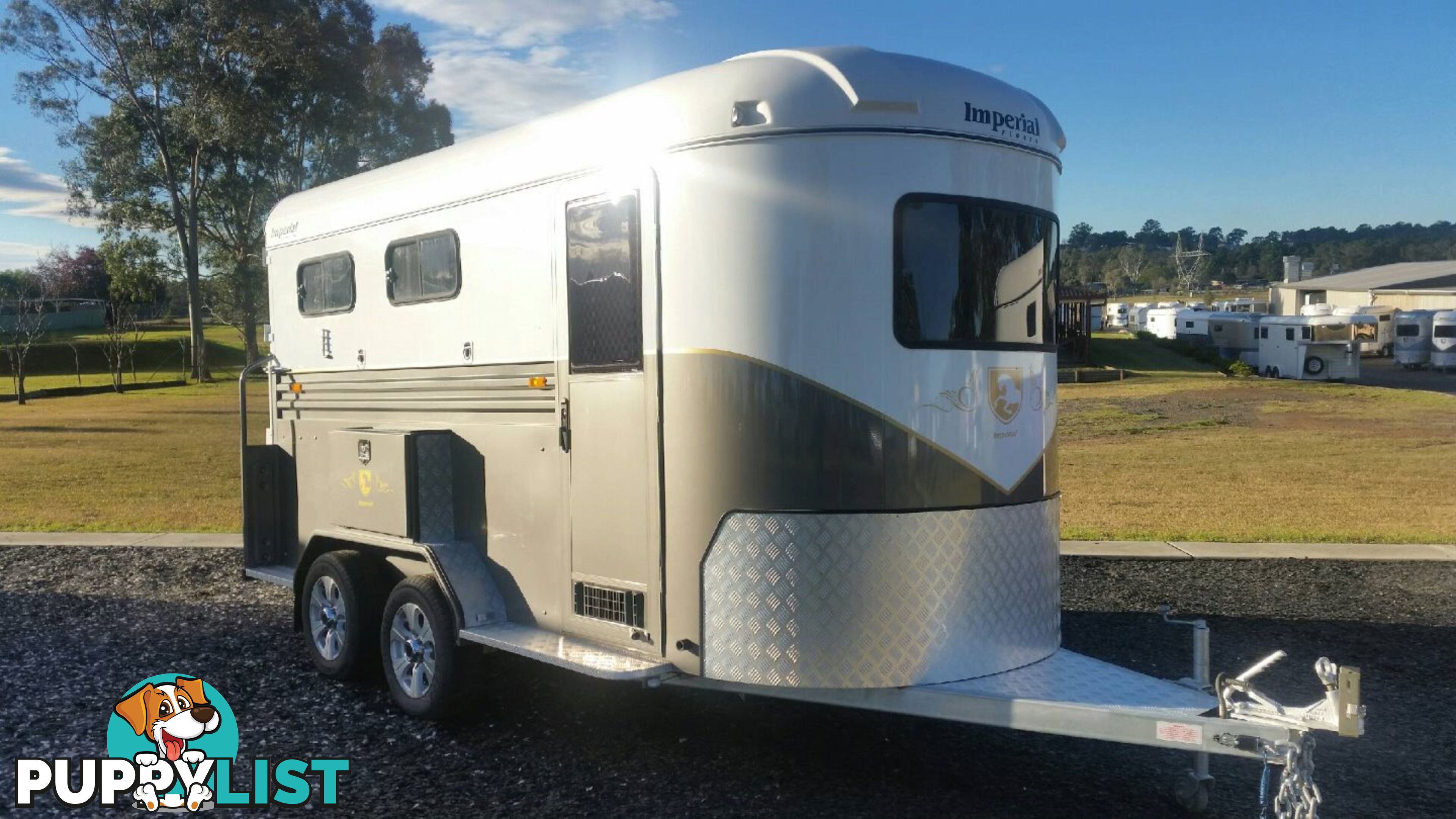 Imperial 2 Horse Angle Load Warmblood Camper