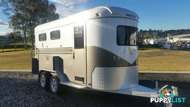 Imperial 2 Horse Angle Load Warmblood Camper