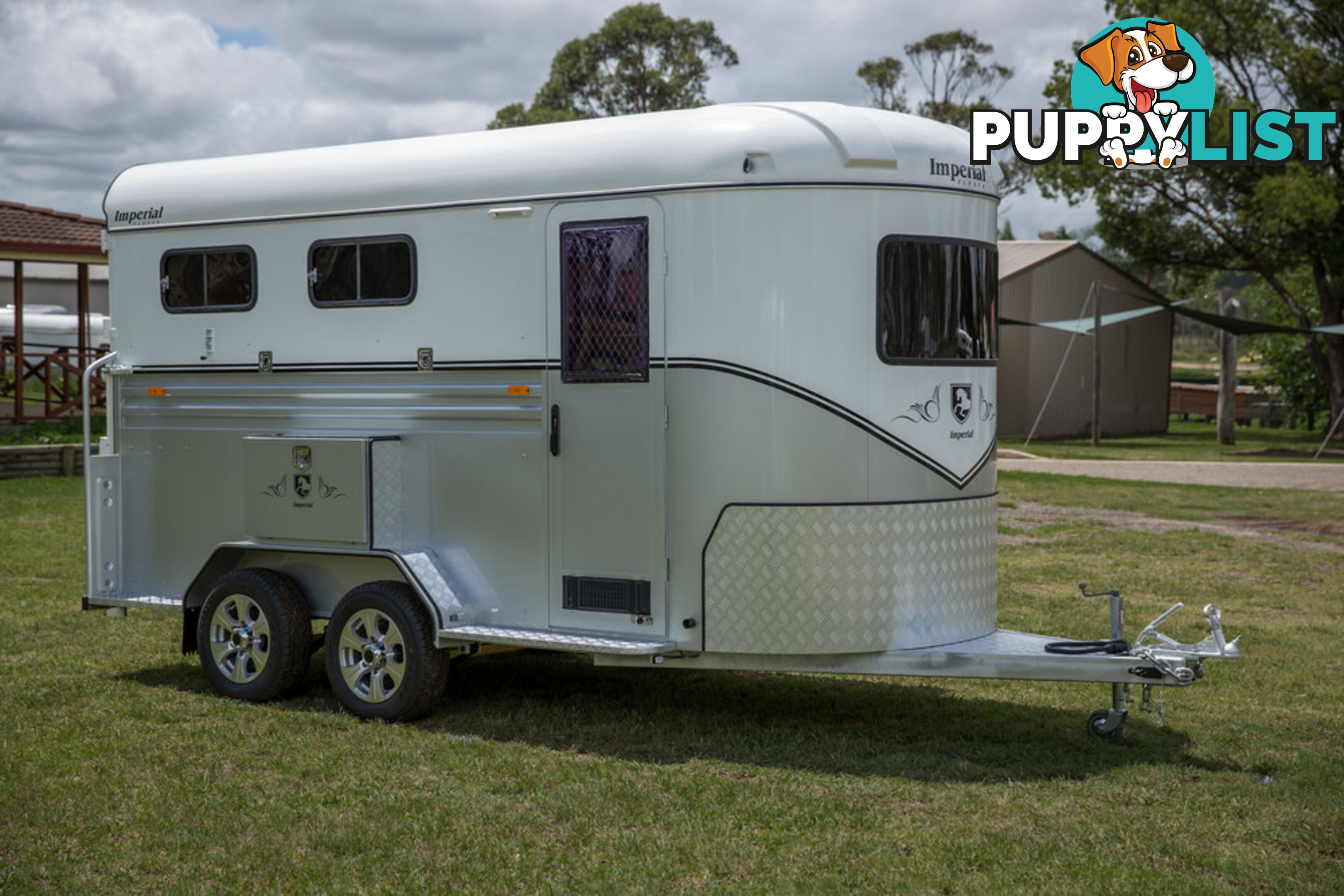 Imperial 2 Horse Angle Load Warmblood Camper