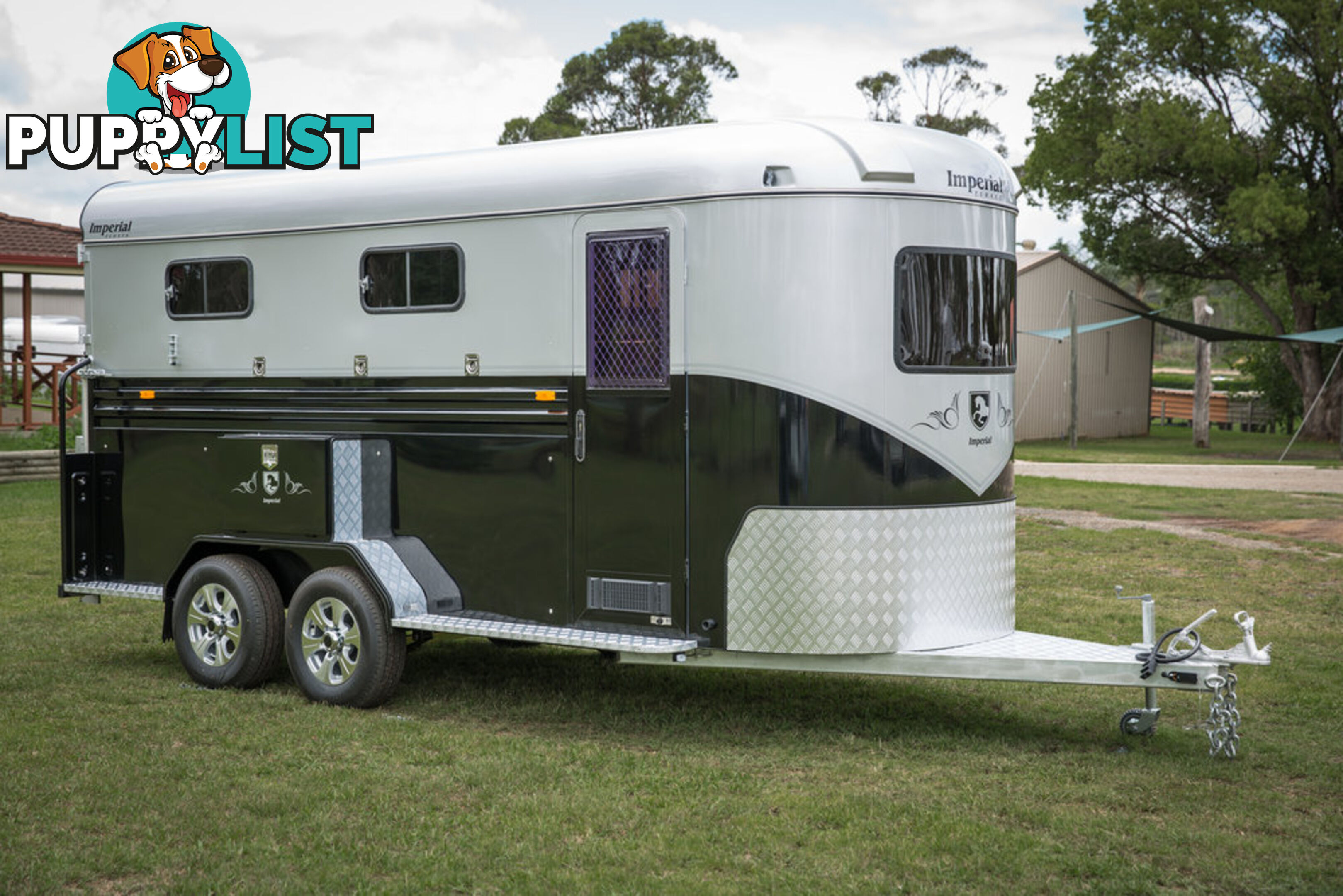 Imperial 2 Horse Angle Load Warmblood Camper