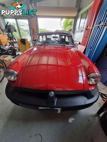 1976 MG B Convertible Manual