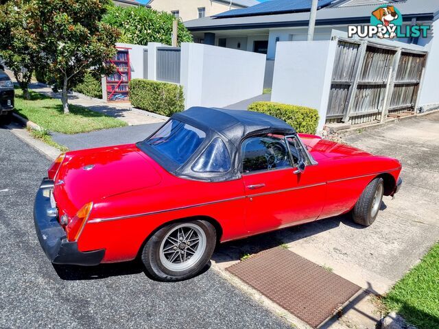 1976 MG B Convertible Manual