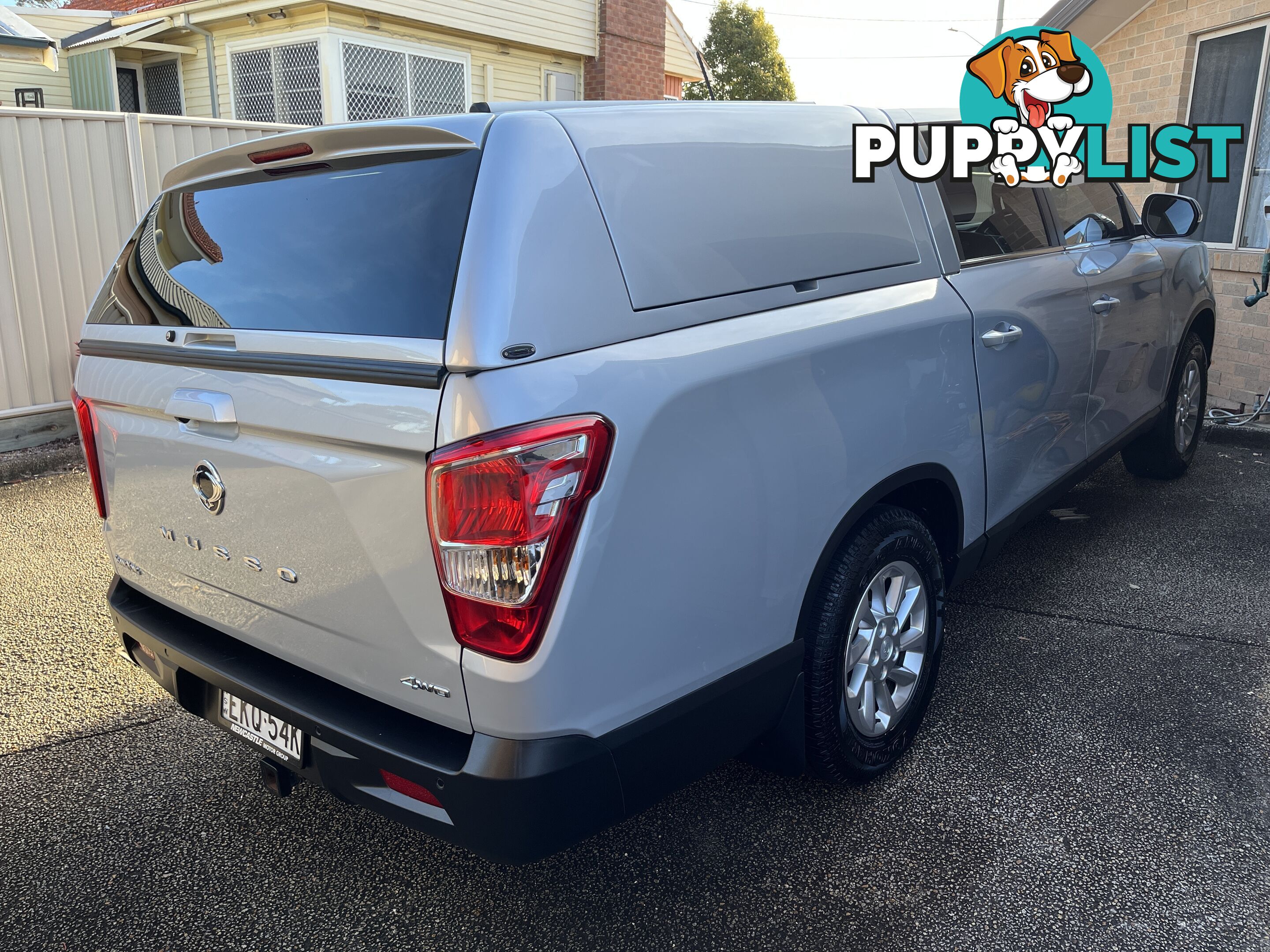 2020 SsangYong Musso Q201 MY20 4X4 DUAL RANGE ELX ELV Ute Automatic