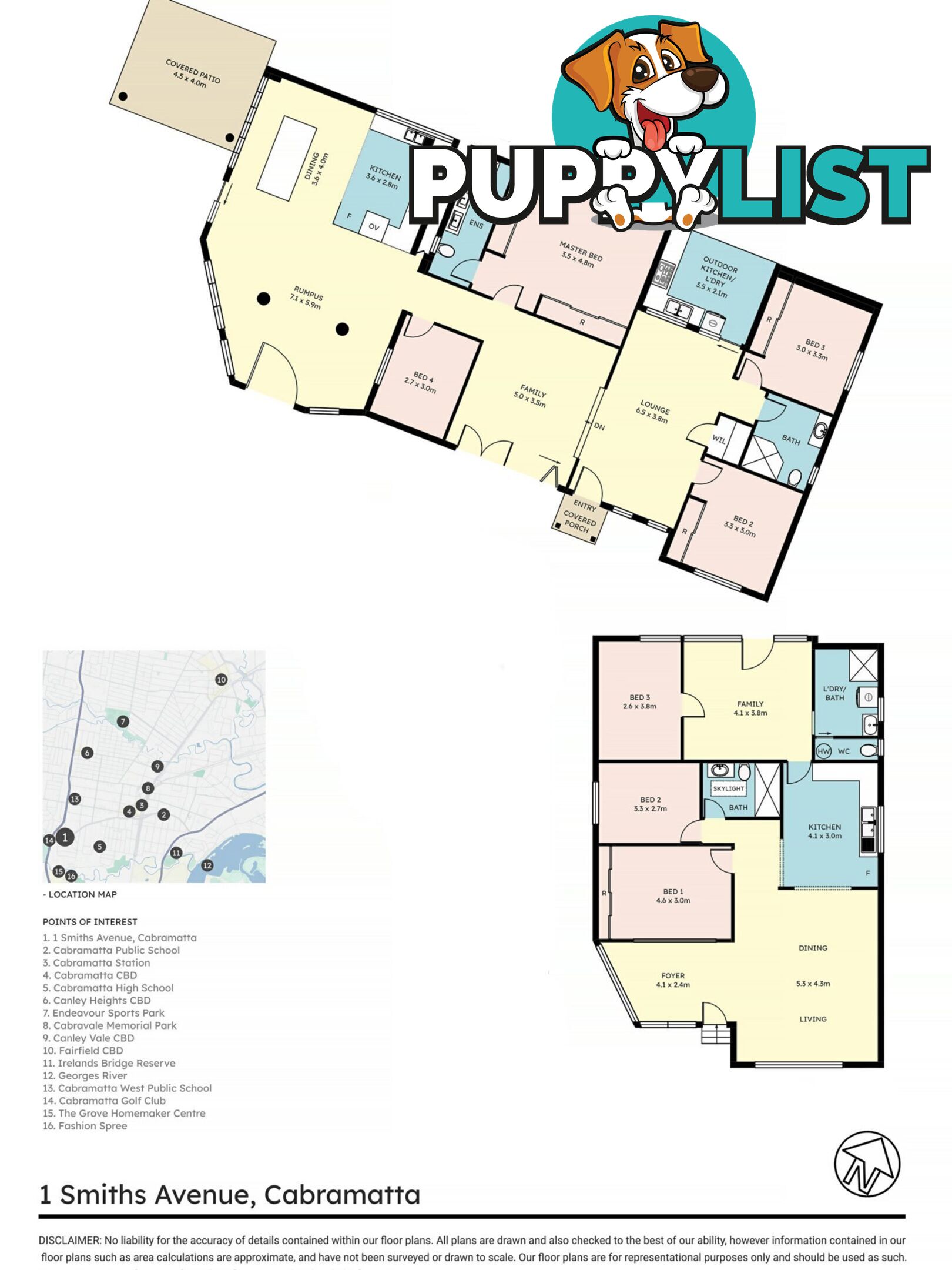 1 & 1A Smiths Ave CABRAMATTA NSW 2166