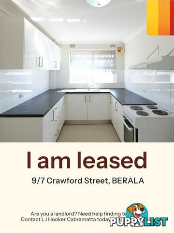 9/7 Crawford Street BERALA NSW 2141