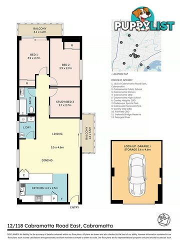 12/118 Cabramatta Rd CABRAMATTA NSW 2166
