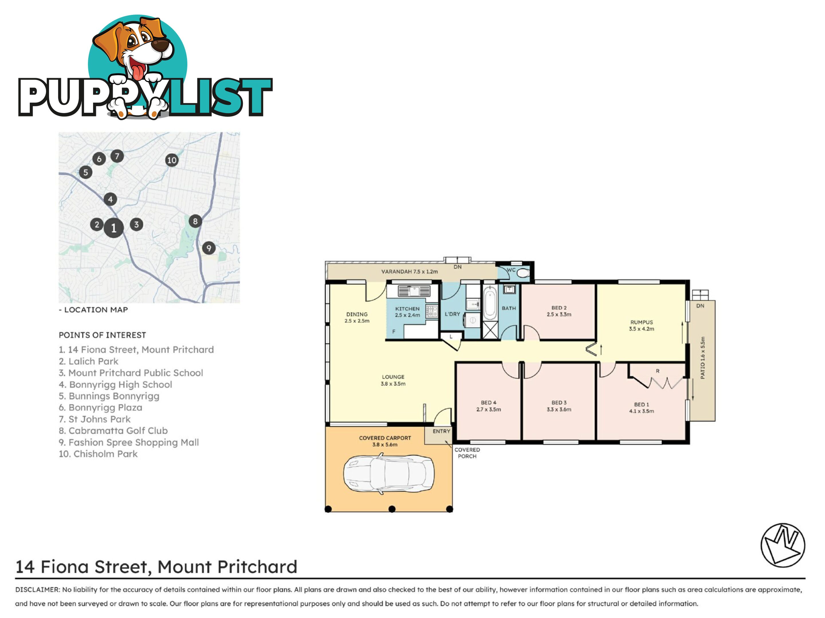 14 Fiona Street MOUNT PRITCHARD NSW 2170