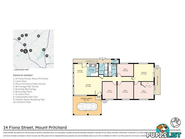 14 Fiona Street MOUNT PRITCHARD NSW 2170