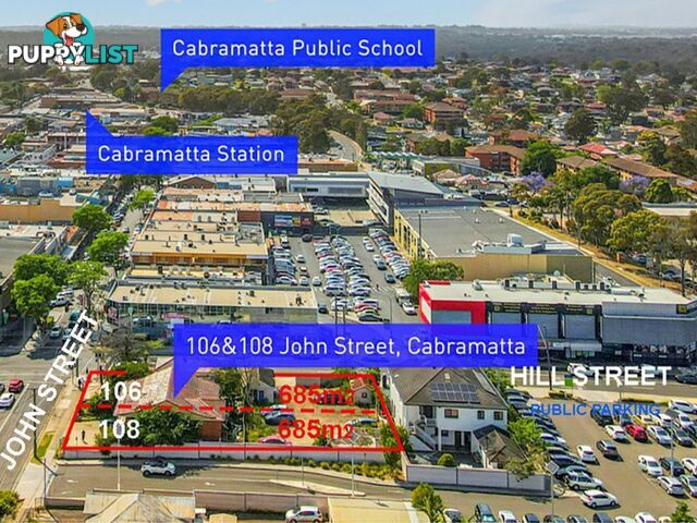 106 + 108 John St CABRAMATTA NSW 2166