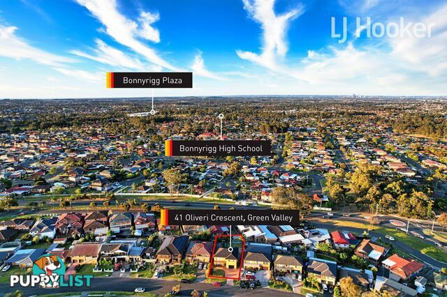 41 OLIVERI CRES GREEN VALLEY NSW 2168