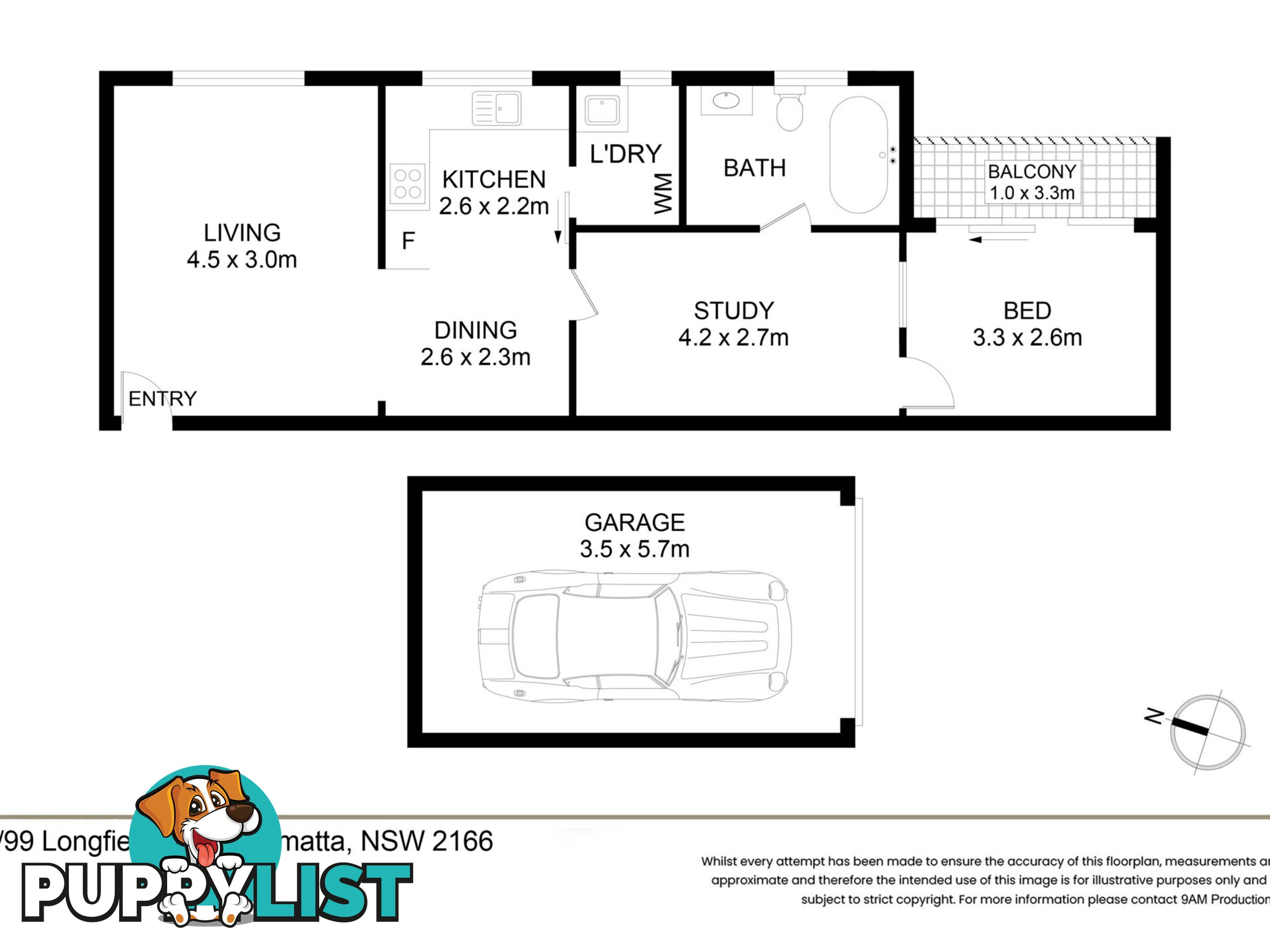 3/99A LONGFIELD ST CABRAMATTA NSW 2166