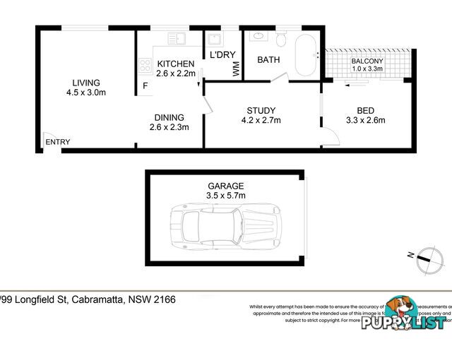 3/99A LONGFIELD ST CABRAMATTA NSW 2166