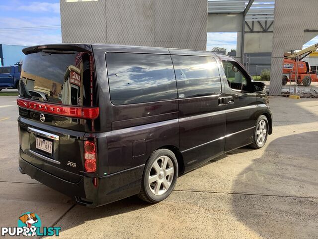 2008 Nissan Elgrand STAR E51 HIGWAYSTAR Wagon Automatic