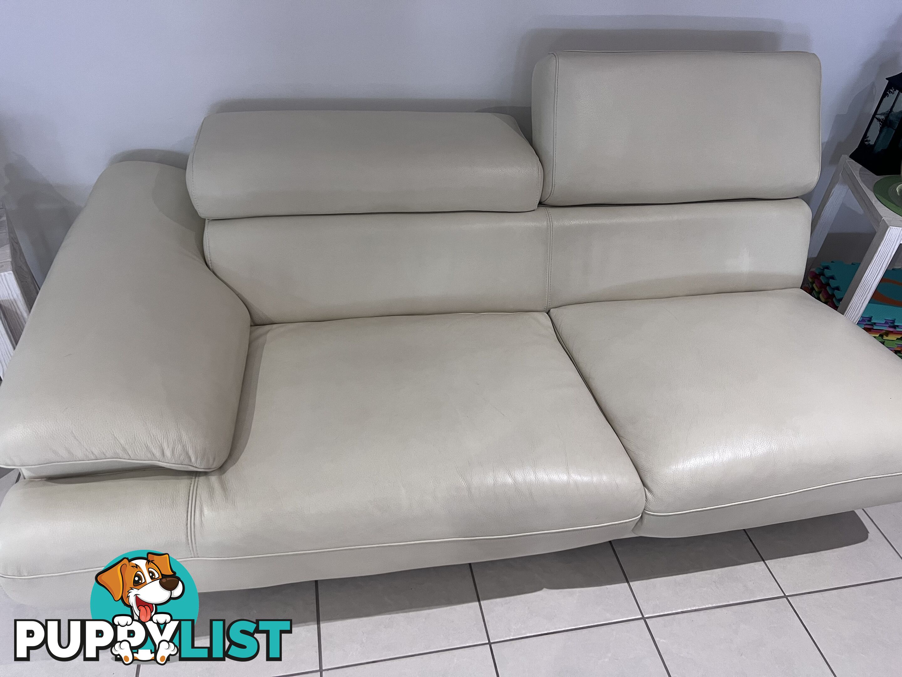 Leather Couches (4 pieces)