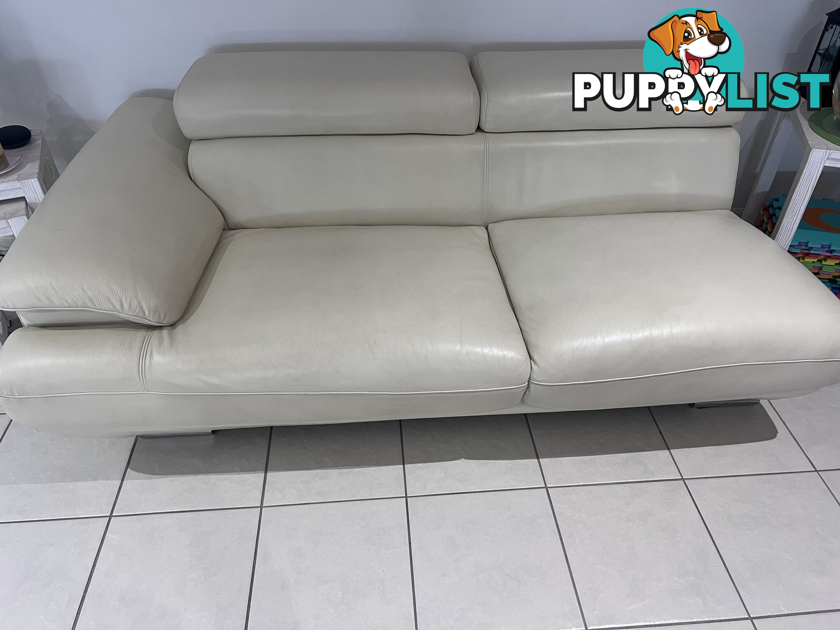 Leather Couches (4 pieces)