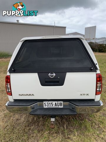 2012 Nissan Navara 550 DUAL CAB D40 S5 MY12 UTILITY 4X4 Ute Automatic