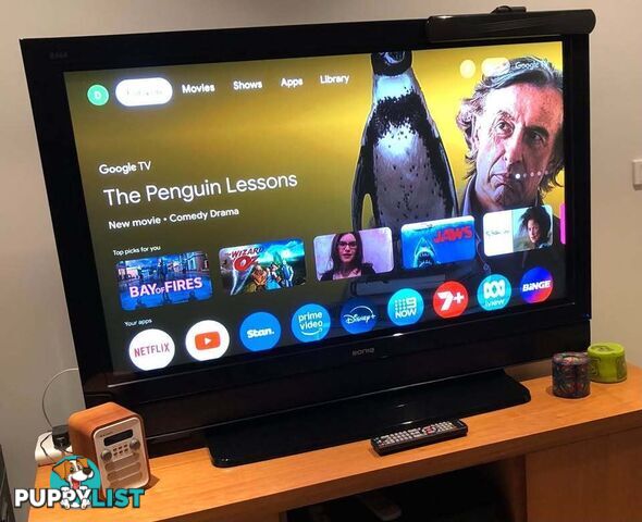 50 inch SONIQ HD PLASMA iDTV QSP550TV2 BUILT IN SOUND BAR REMOTE &amp;amp; GOOGLE CHROME