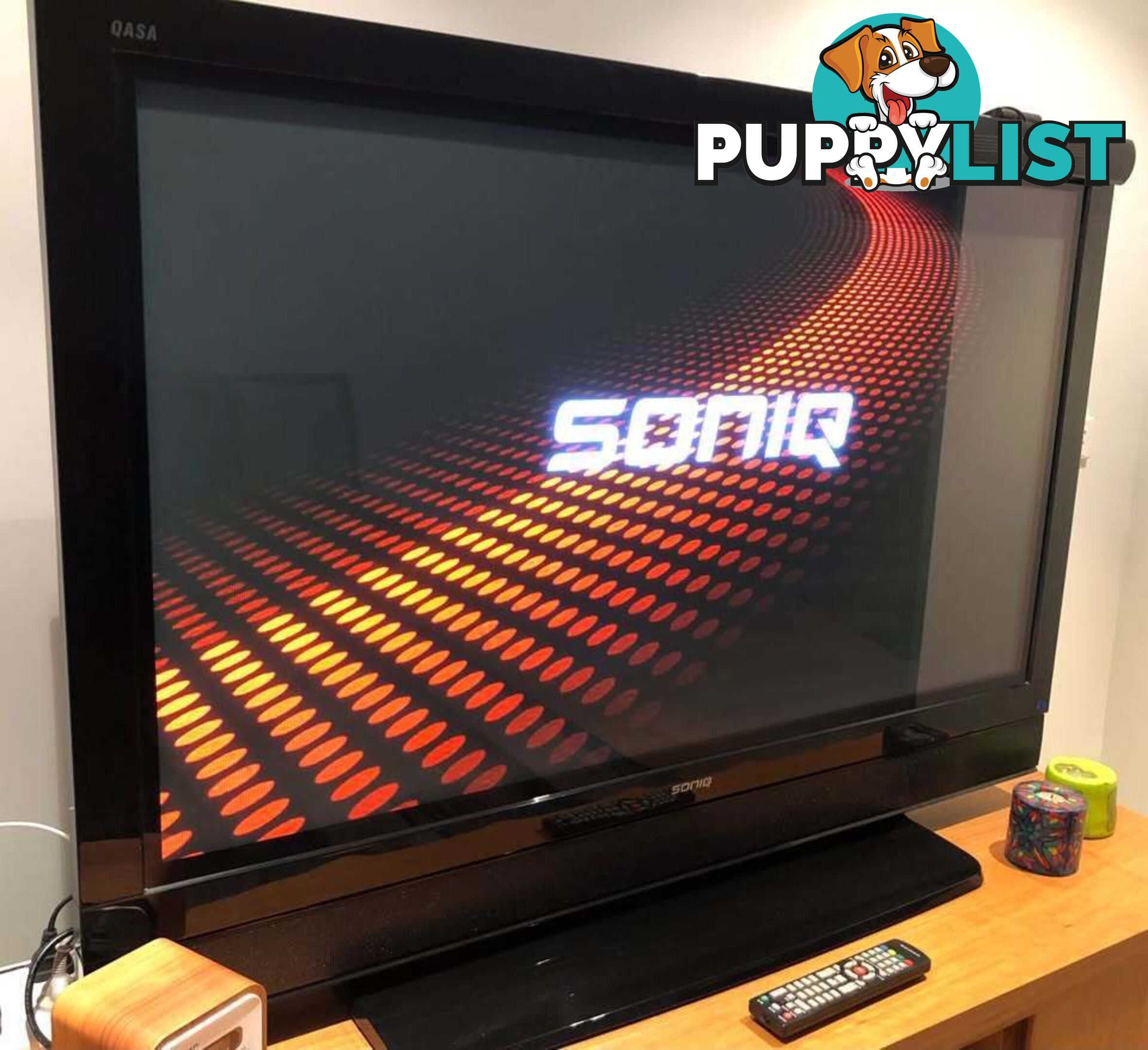 50 inch SONIQ HD PLASMA iDTV QSP550TV2 BUILT IN SOUND BAR REMOTE &amp;amp; GOOGLE CHROME