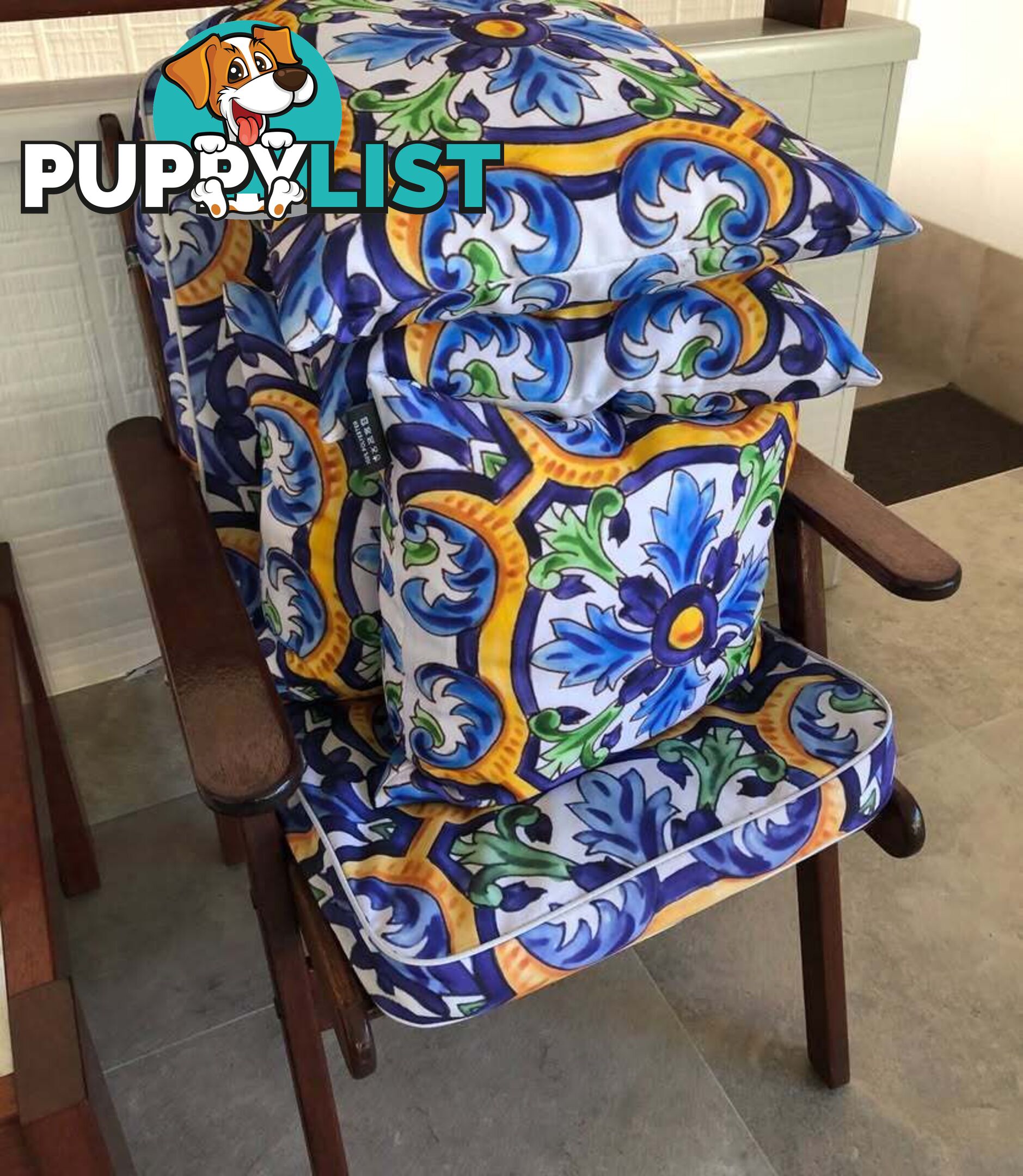 SOLID TIMBER KWILA 8 SEATER TABLE AND CHAIRS