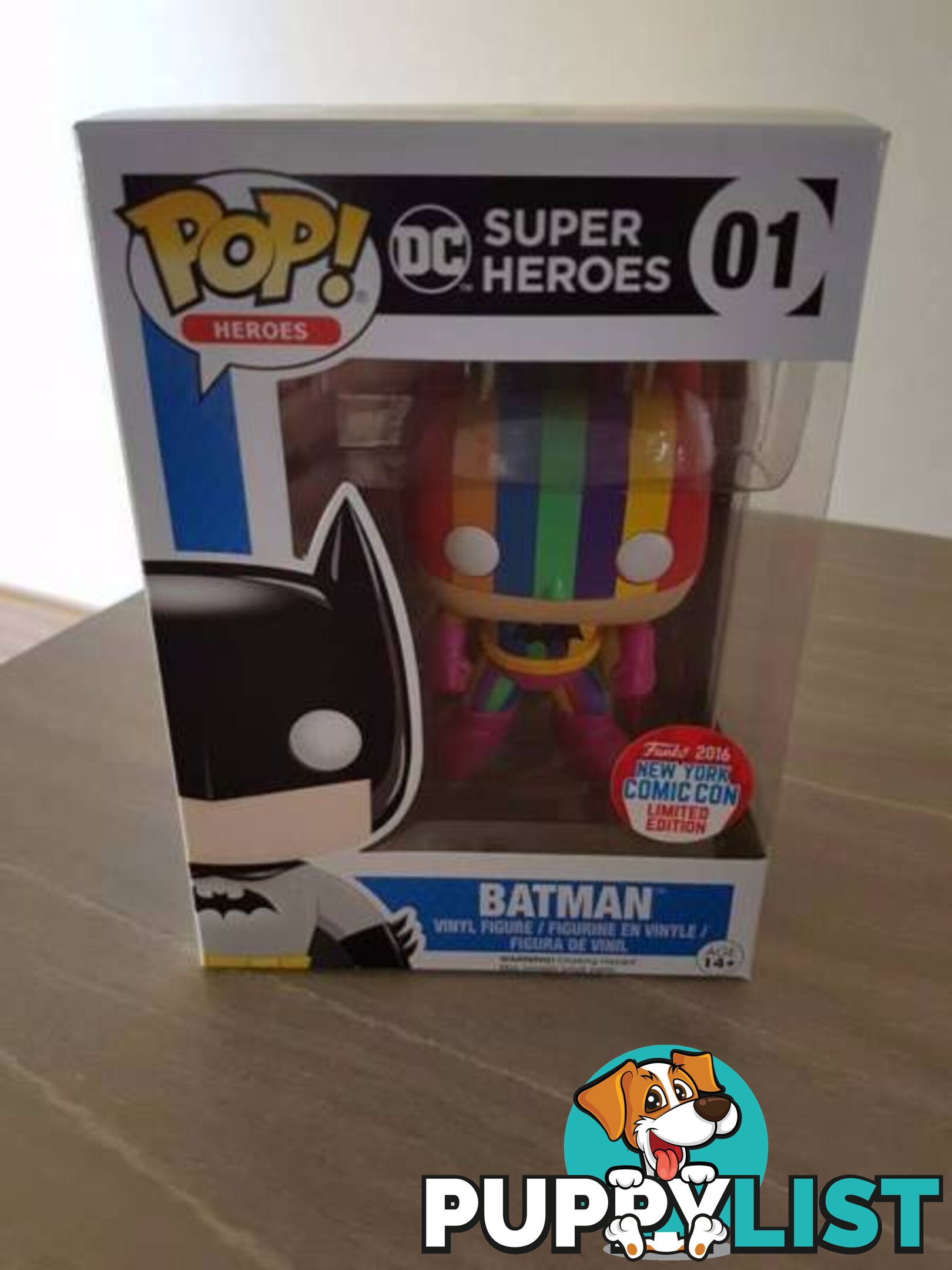 Batman - Batman Rainbow NYCC 2016 US Exclusive Pop! Vinyl [RS]