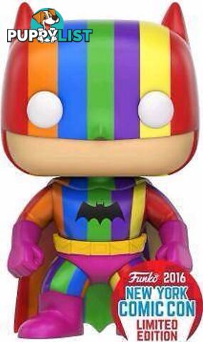 Batman - Batman Rainbow NYCC 2016 US Exclusive Pop! Vinyl [RS]