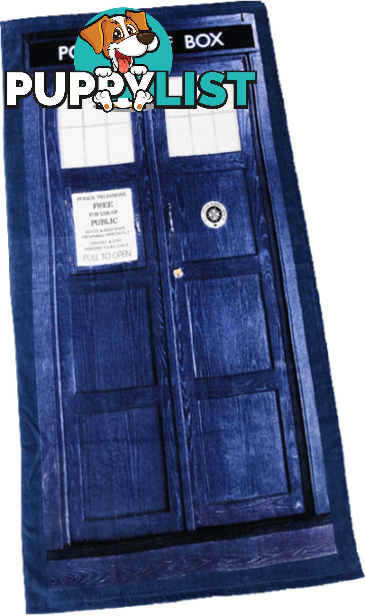 Doctor Who - TARDIS Bath/Beach Towel 150 X 75cm