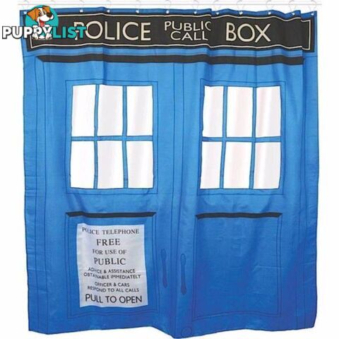 Doctor Who - TARDIS Shower Curtain