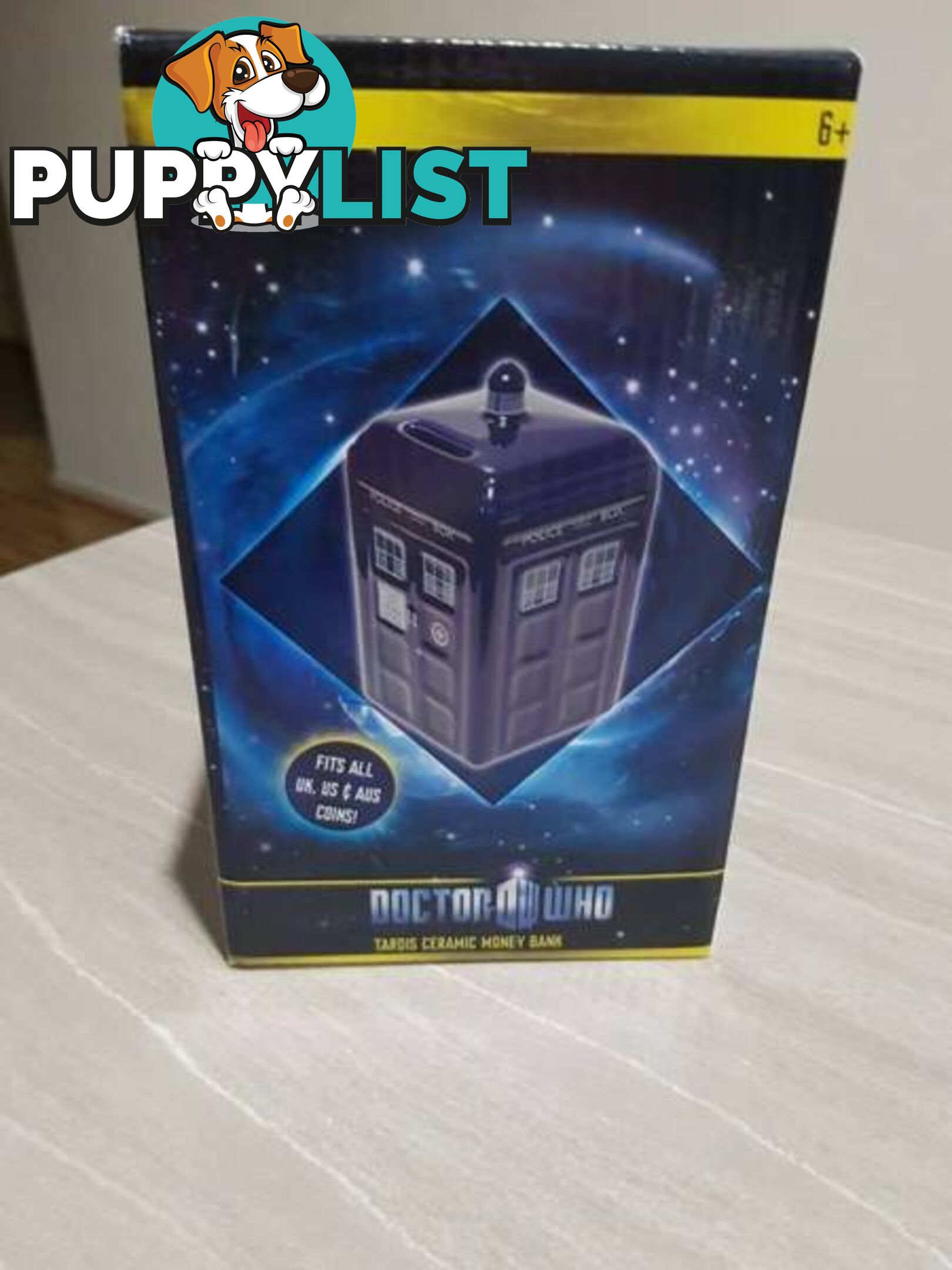 Doctor Who - TARDIS Ceramic Money Bank