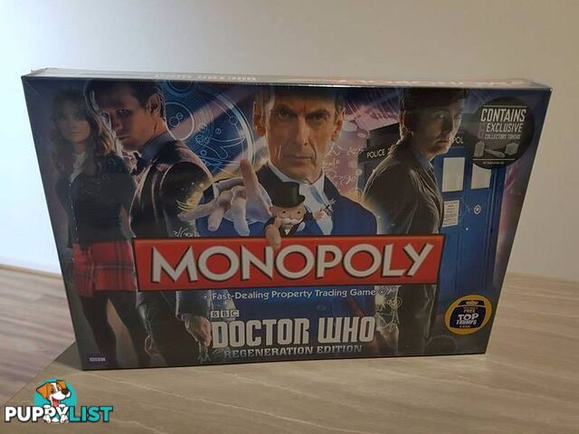 Dr Who Regeneration Monopoly